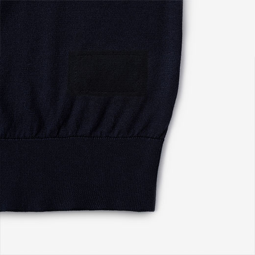 FRAGMENT DESIGN x SEQUEL x JOHN SMEDLEY クルーネックニット 詳細画像 NO3(NAVY / BLACK) 4